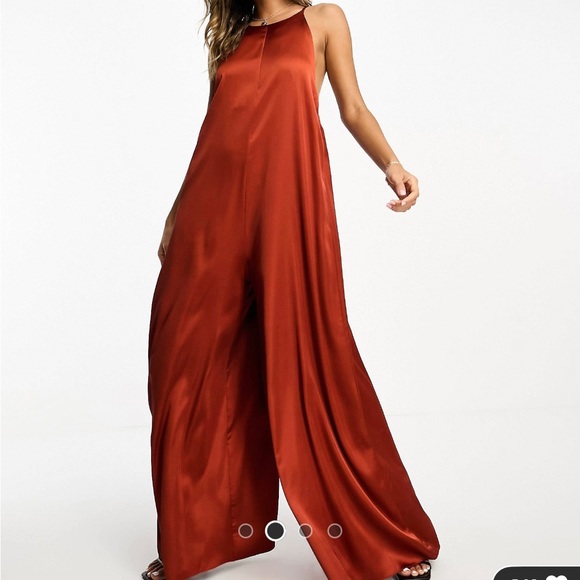 ASOS Pants - Satin Jumpsuit from ASOS